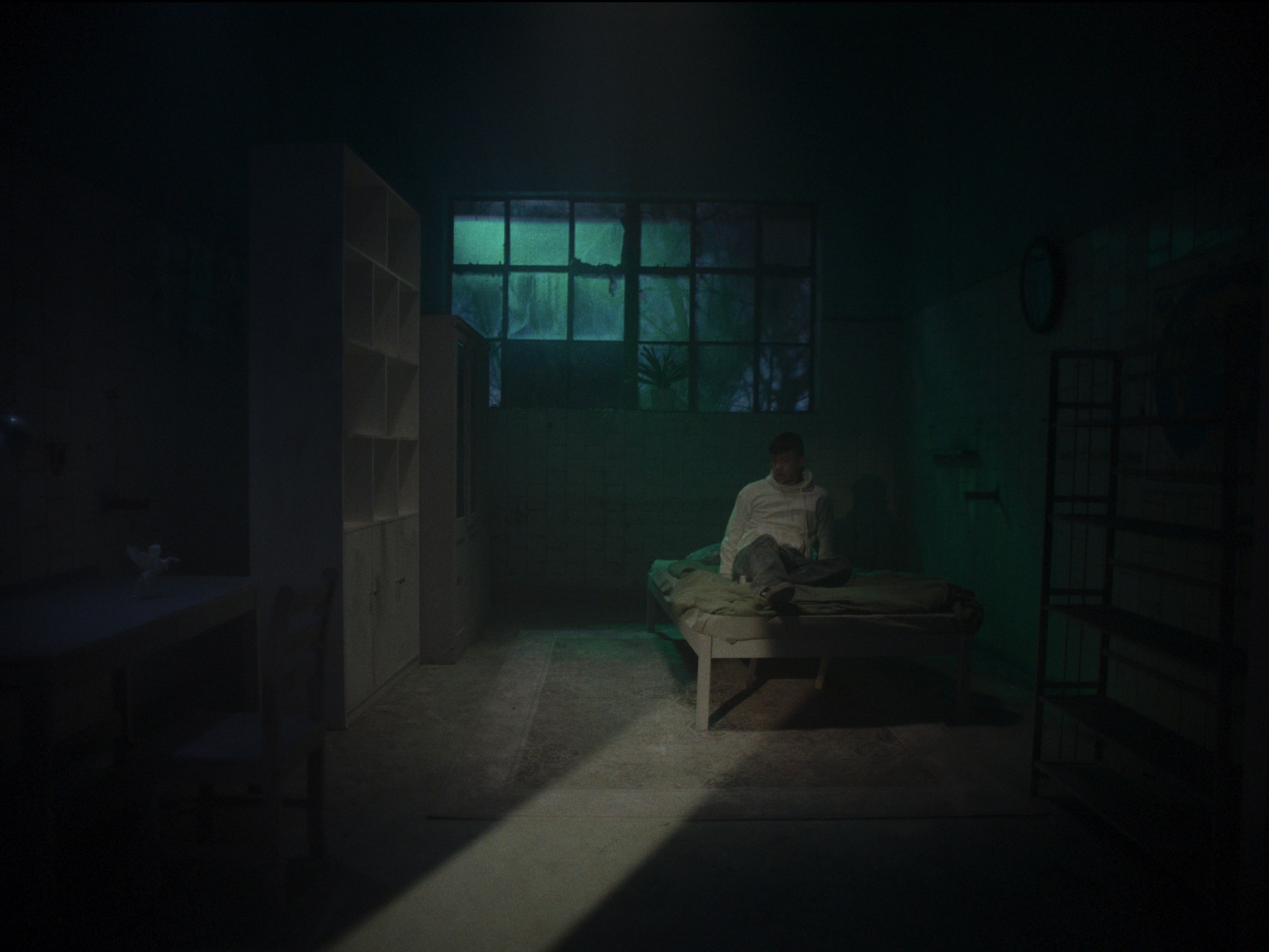 Green room still from cinematography work
